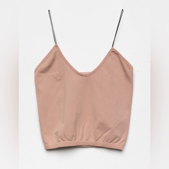 NEW! Free People Skinny Strap Seamless Brami - Picture 6 of 7